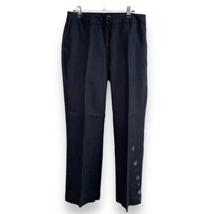 R&W - Black Wide leg linen Pant - Size 2